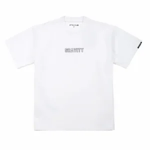 Men’s round collar oversized heavy weight embroidered T-shirt