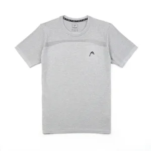 Skin-Friendly Seamless Men’s Neck Sports T-Shirt