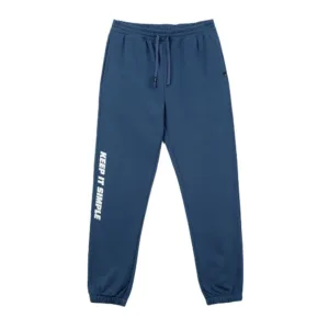 Men’s logo print brushed fleece pants